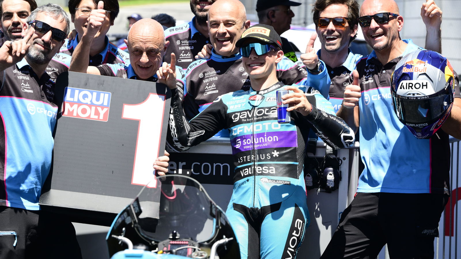 David Alonoso, pole position, Mugello, Italian Moto3, 1 june 2024